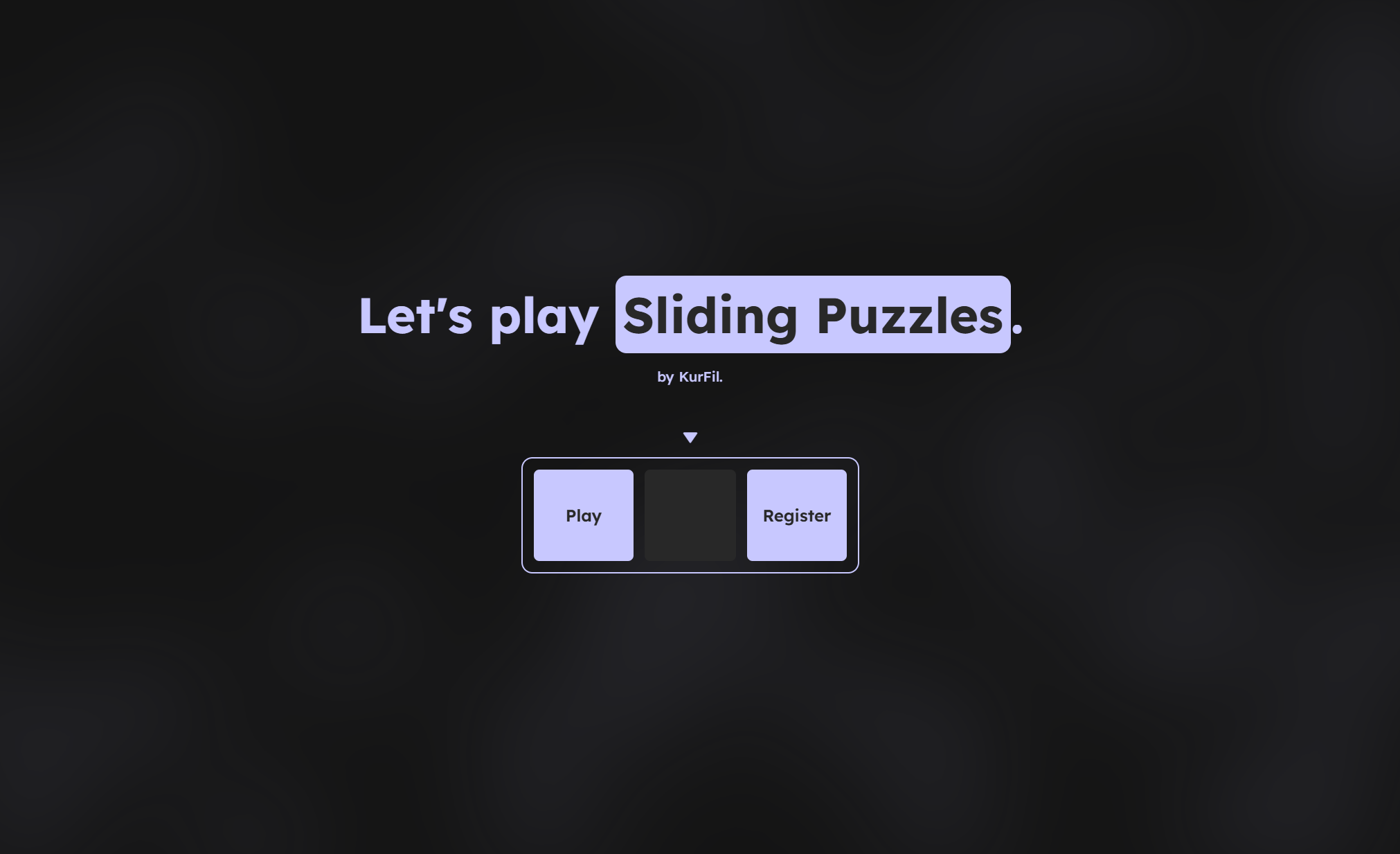 Sliding Puzzle